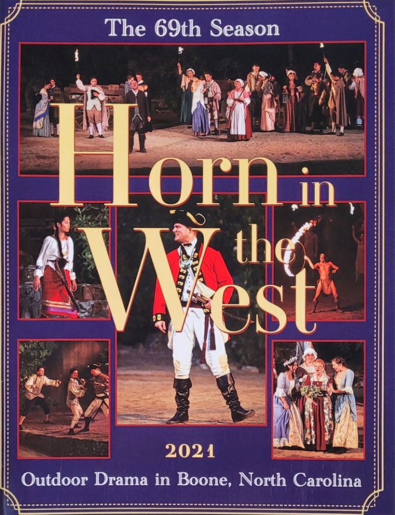 Front cover of the 2021 performance booklet of 
