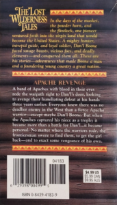 Back Cover of Apache Revenge