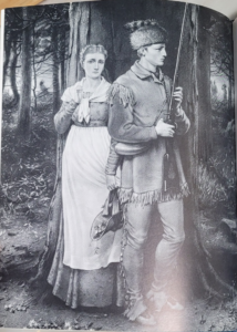 Image from the Novel of Daniel and Sarah Boone