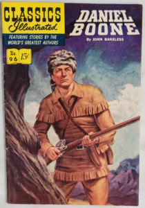 Classics Illustrated Daniel Boone #96 - Front Cover