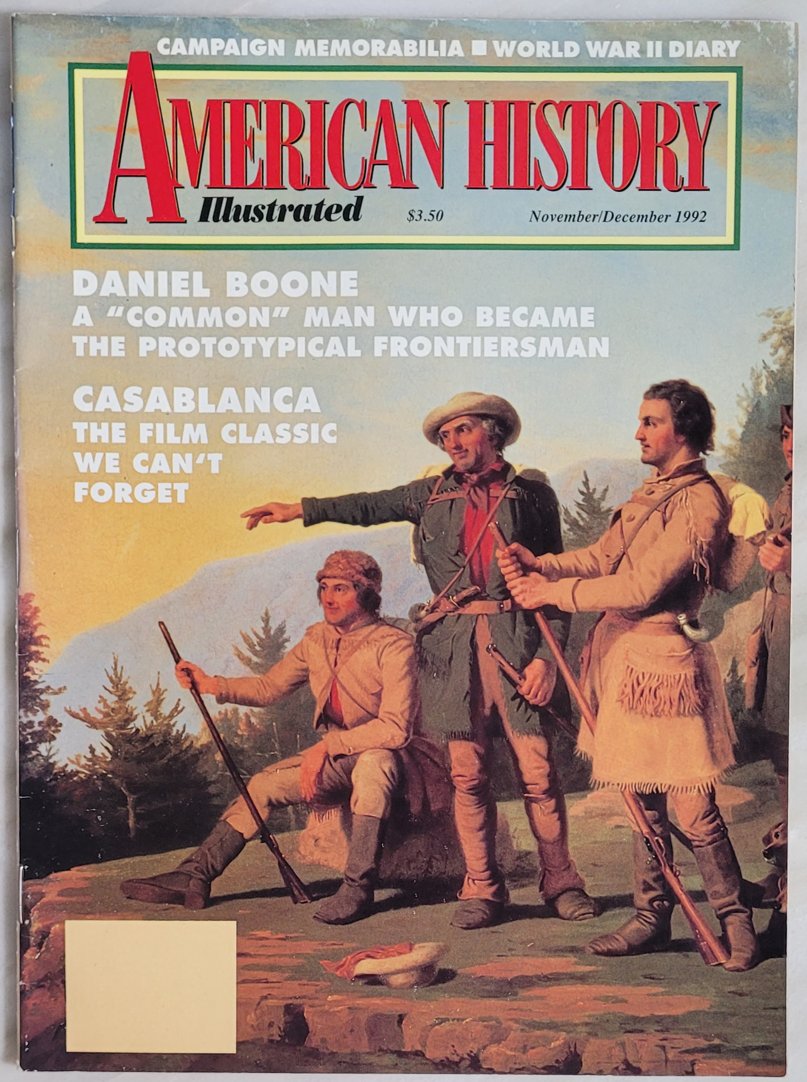 American History Illustrated Magazine - Front Cover