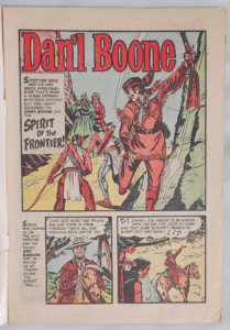 Dan'l Boone: Greatest Frontiersman of All #1- Inside cover