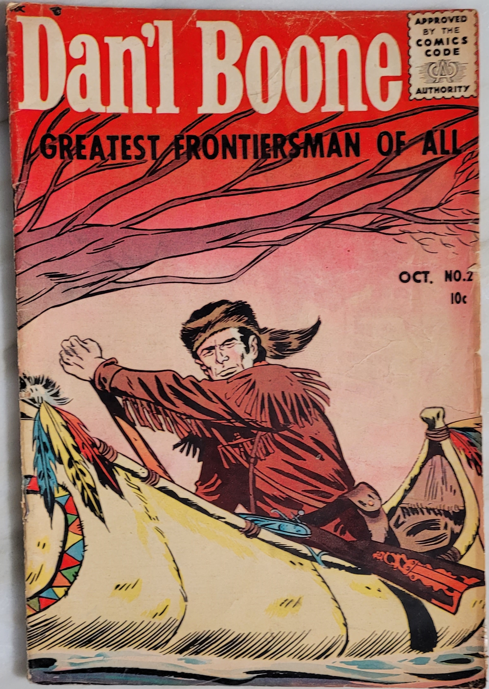 Dan'l Boone: Greatest Frontiersman of All #2 - Front Cover