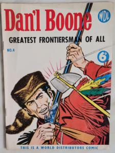 Dan'l Boone: Greatest Frontiersman of All #4 - Front Cover