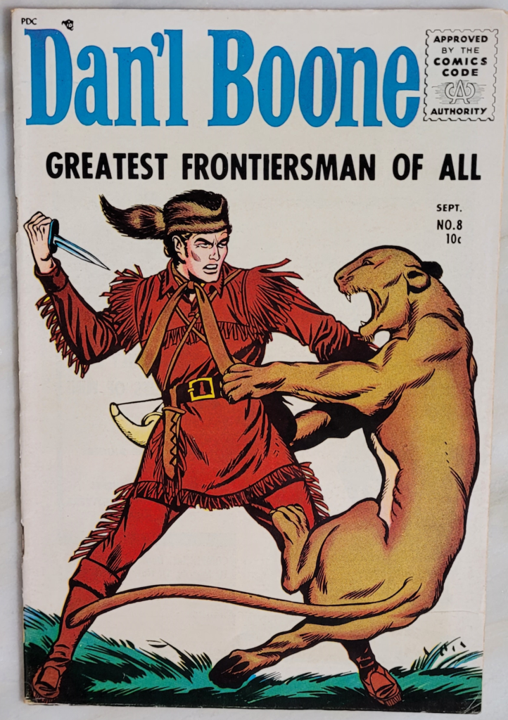 Dan'l Boone: Greatest Frontiersman of All #8 - Front Cove
