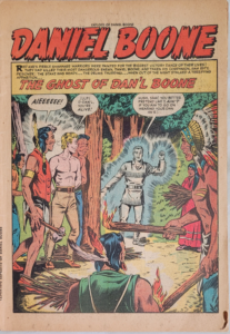 Exploits of Daniel Boone #2 - Back Cover