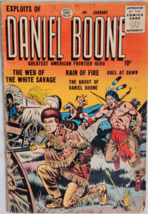 Exploits of Daniel Boone #2 - Front Cover