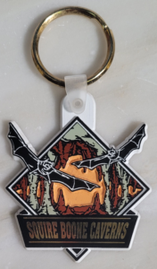 Front View of Squire Boone Caverns Key Chain