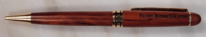 Front View of Squire Boone Caverns Wooden Pen