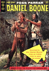 Gold Key Comics Daniel Boone Series #1 - Front Cover