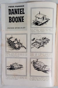 Gold Key Comics Daniel Boone Series #10 - Inside Cover