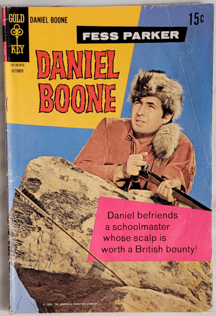 Gold Key Comics Daniel Boone Series #13 - Front Cover