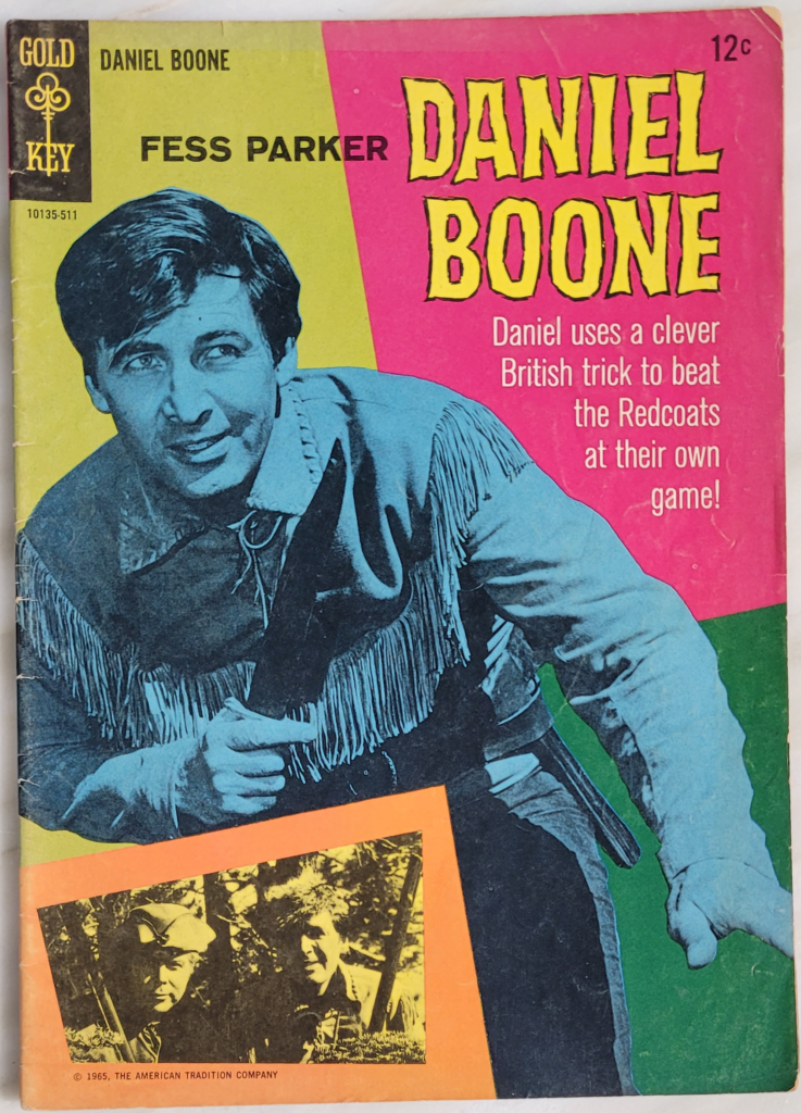 Gold Key Comics Daniel Boone Series #3 - Front Cover