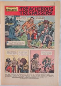 Gold Key Comics Daniel Boone Series #8 - Page 1