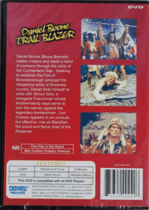 Back Cover of Daniel Boone Trail Blazer (2004)