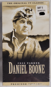 Daniel Boone Premiere Episode VHS - Front View