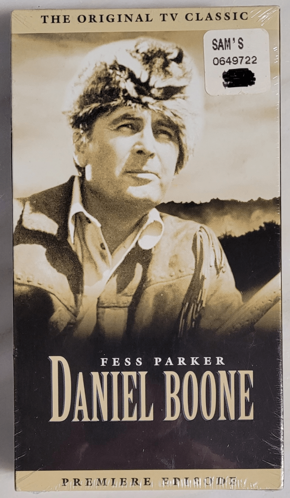 Daniel Boone Premiere Episode VHS - Front View