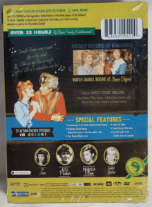 Daniel Boone Season 3 - DVD Back View