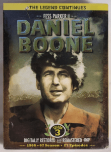 Daniel Boone Season 3 - DVD Front View