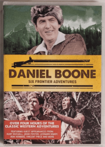Daniel Boone Six Frontier Adventures - DVD Front View