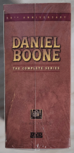 Daniel Boone TV series - DVD Side View
