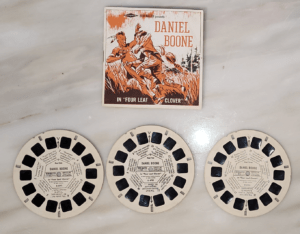 View Master Daniel Boone Reel Booklet and Reel Set